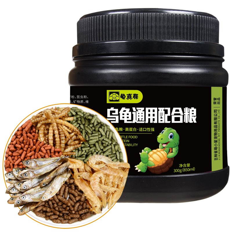 龟真寿 六合一龟粮300g