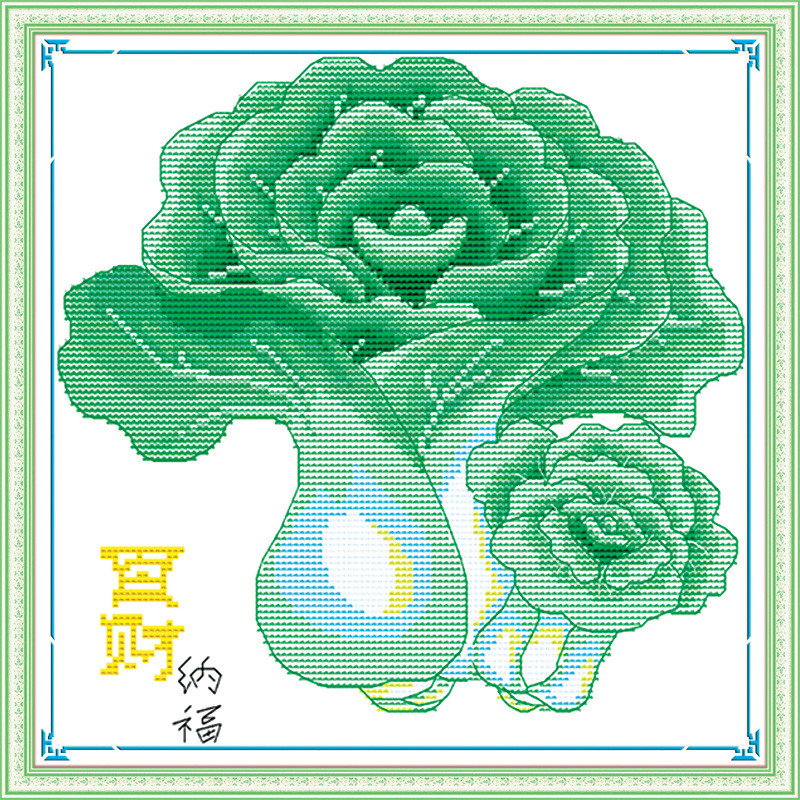 KS·3D  百财纳福白菜 37*36cm