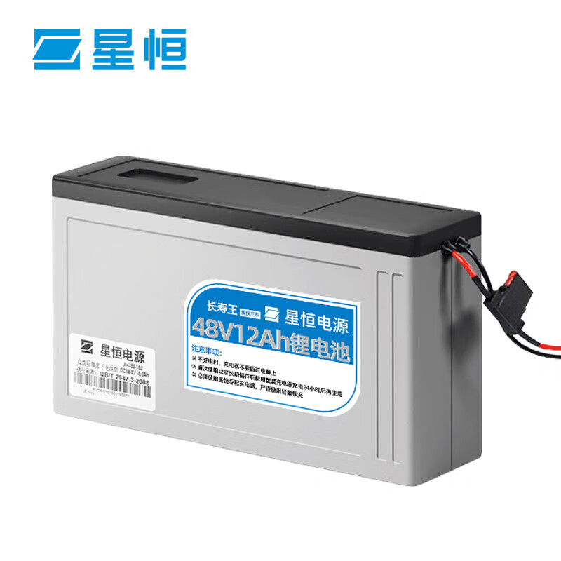 星恒 锂电池 48V12Ah