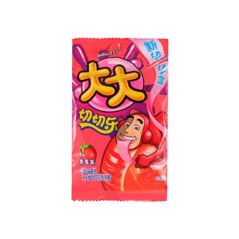 绿箭 泡泡糖草莓味30g