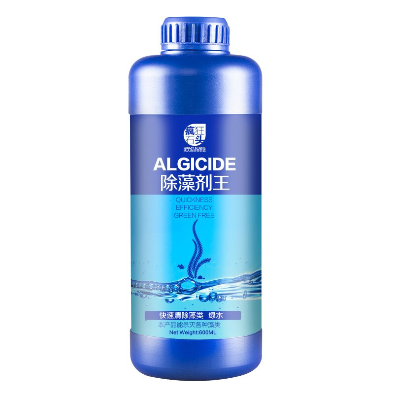 疯狂石头 鱼缸除藻剂 600ML