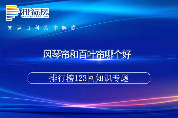 风琴帘和百叶帘哪个好