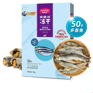 麦富迪 猫冻干多春鱼50g