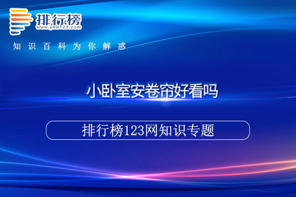 小卧室安卷帘好看吗
