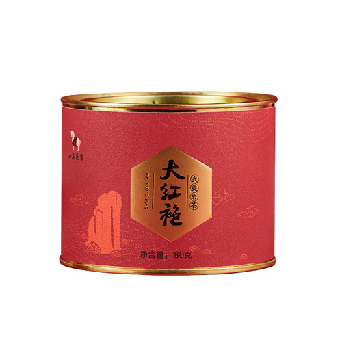 八马茶业 大红袍圆罐装80g