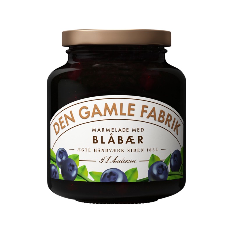 DEN GAMLE FABRIK 蓝莓果酱380g