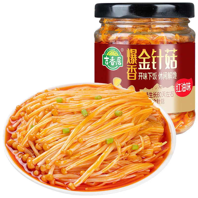 吉香居 爆香金针菇180g