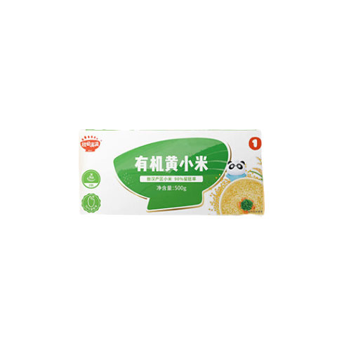 秋田满满 有机黄小米500g