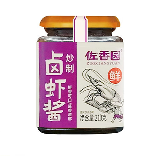 佐香园 卤虾酱210g