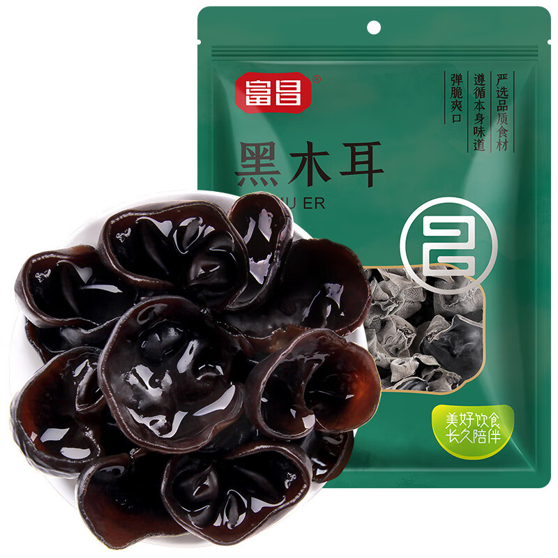 富昌 东北黑木耳 208g