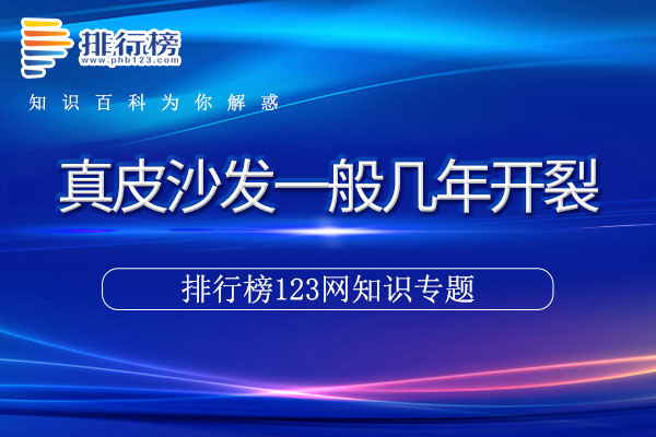真皮沙发一般几年开裂