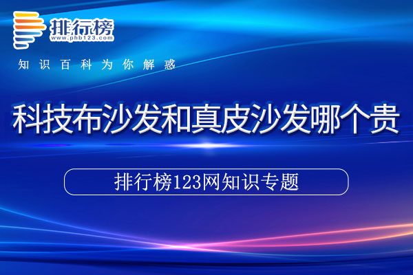 科技布沙发和真皮沙发哪个贵