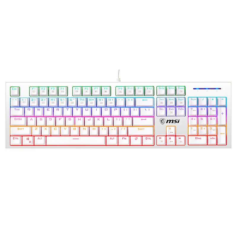 微星 GK50Z机械键盘104键红轴