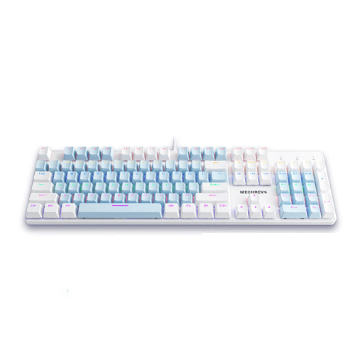 机械革命 耀·K330 104键机械键盘茶轴