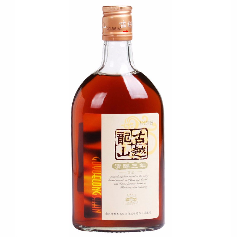 古越龙山 半甜型黄酒500ml