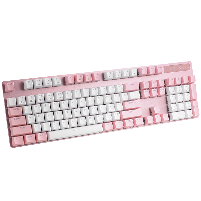 雷柏 V500PRO机械键盘104键黑轴