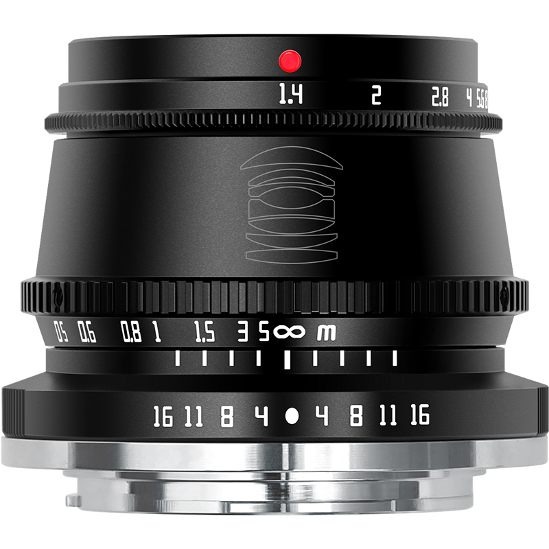 TTArtisan 35mm f1.4定焦微单 黑色