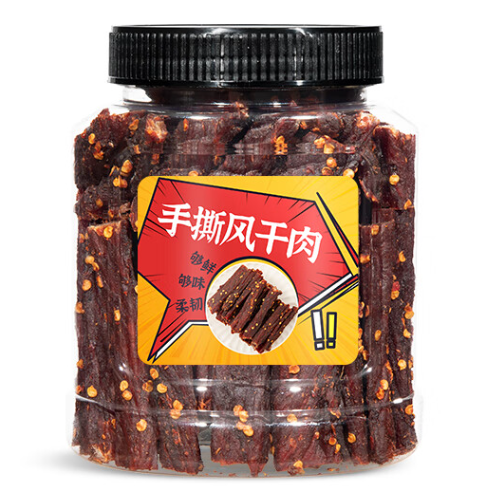 农香森 五香味风干猪肉干250g