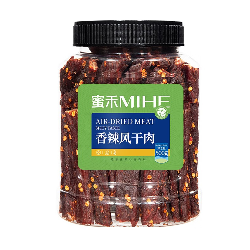 蜜禾 香辣味风干猪肉500g
