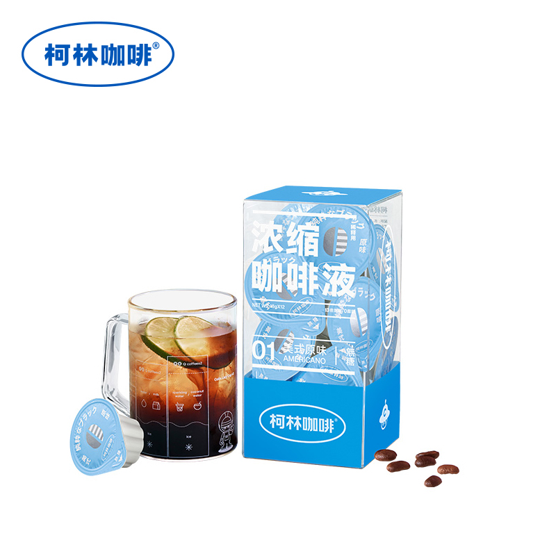 柯林咖啡 美式咖啡液18g*12颗