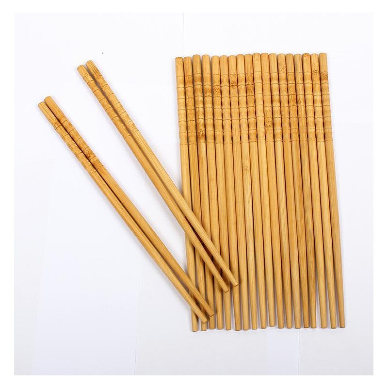 爱自由 家用楠竹竹筷 10双