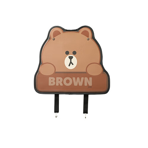 途喜 汽车防踢垫 BROWN款
