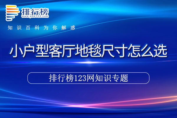 小户型客厅地毯尺寸怎么选