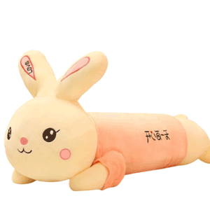 熊猫熊 兔子睡觉抱枕