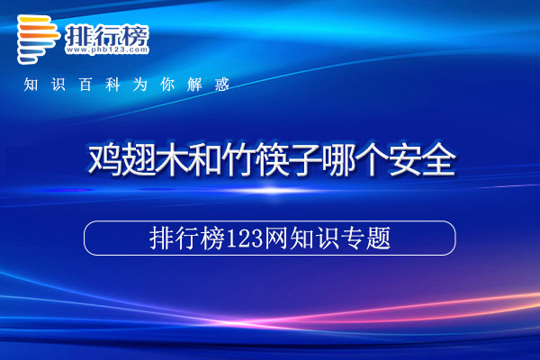 鸡翅木和竹筷子哪个安全