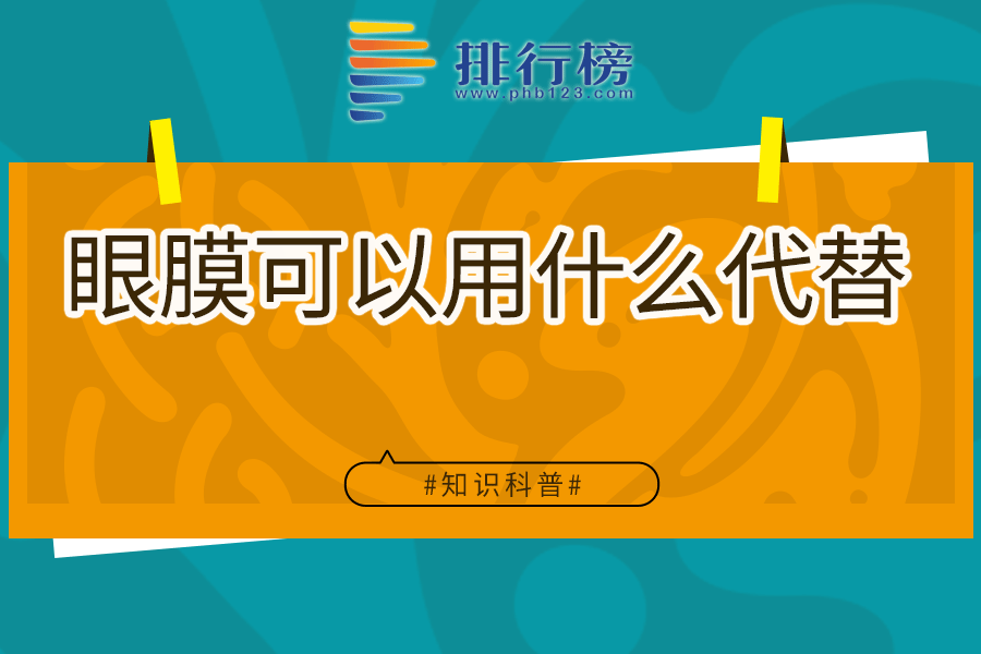 眼膜可以用什么代替