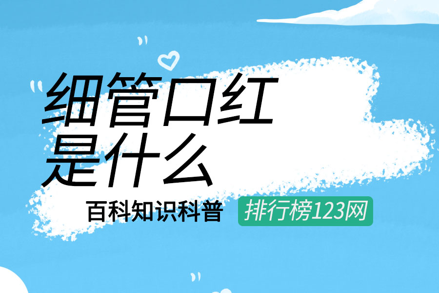 细管口红是什么