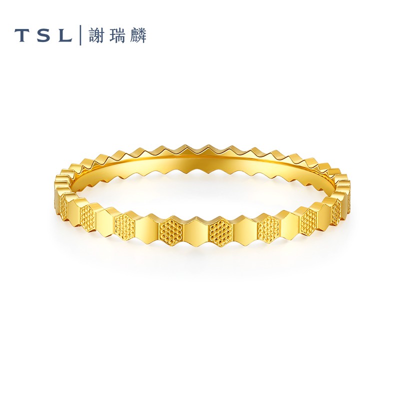 谢瑞麟 黄金戒指女款YS507