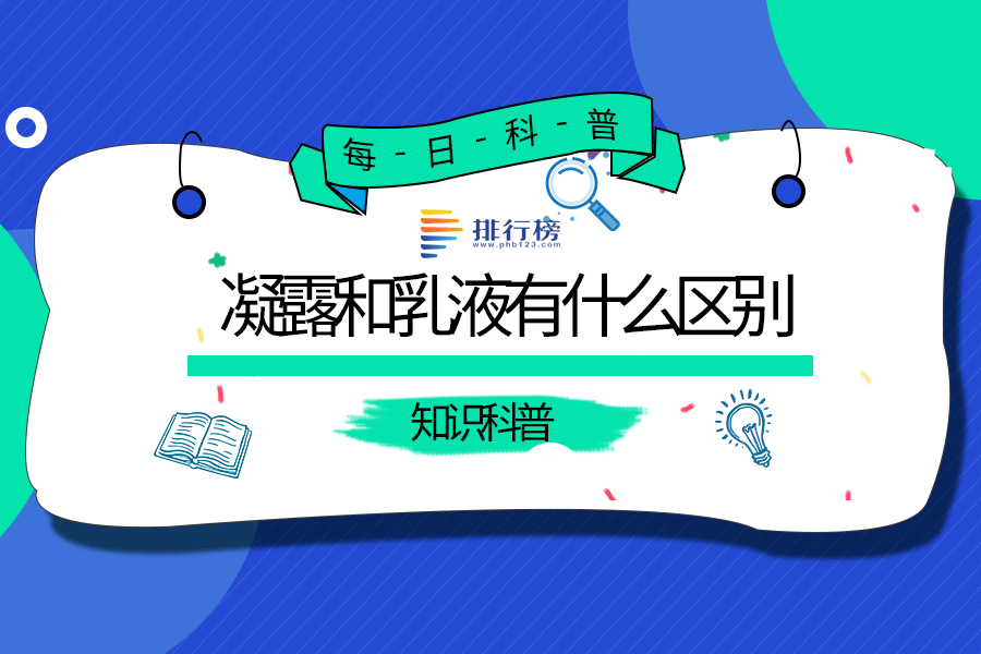 凝露和乳液有什么区别