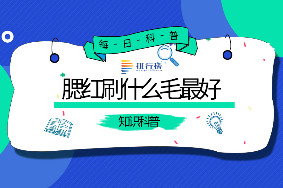 腮红刷什么毛最好