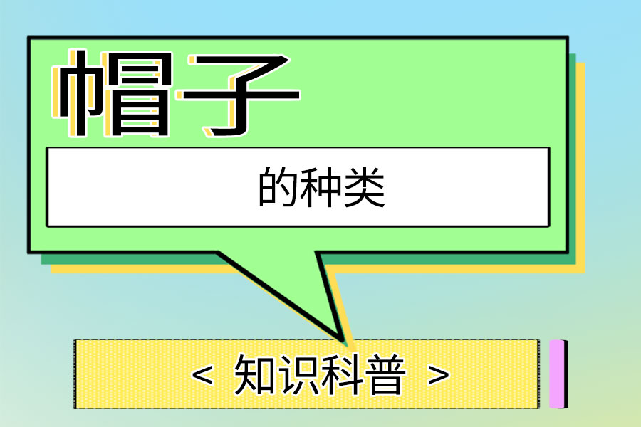 帽子的种类