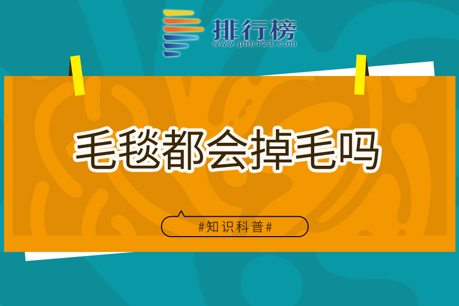 毛毯都会掉毛吗