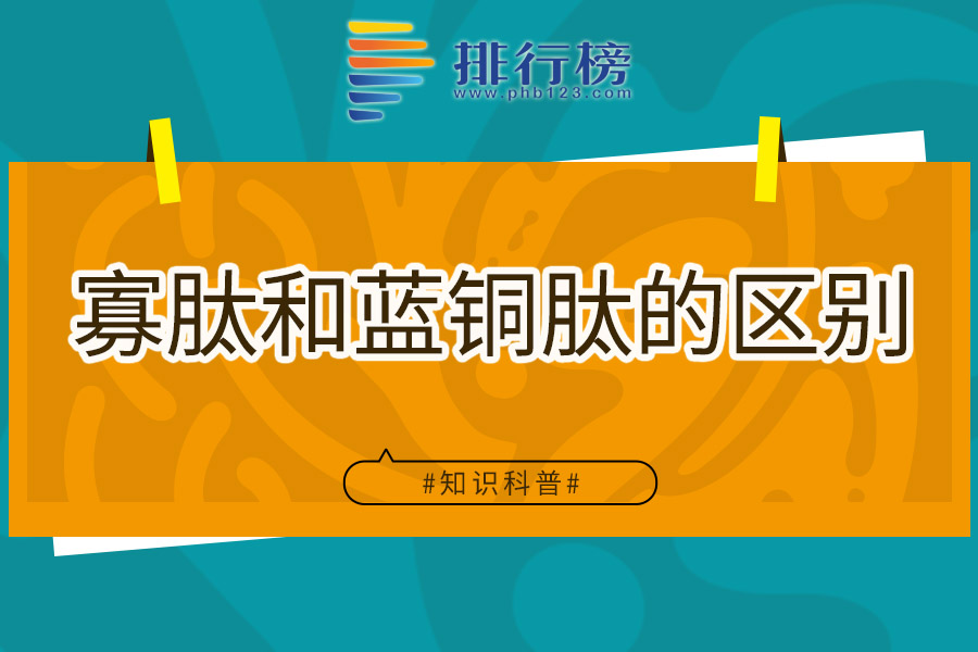 寡肽和蓝铜肽的区别