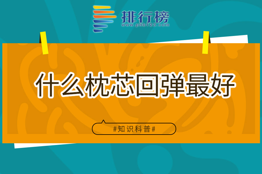 什么枕芯回弹最好