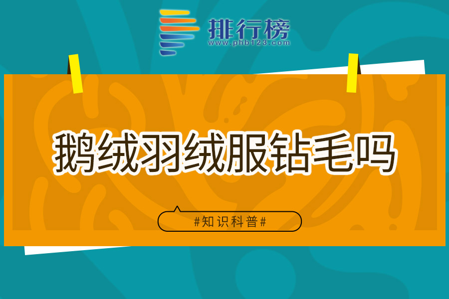 鹅绒羽绒服钻毛吗