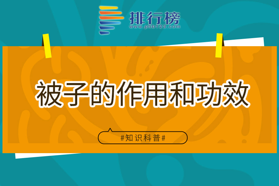 被子的作用和功效